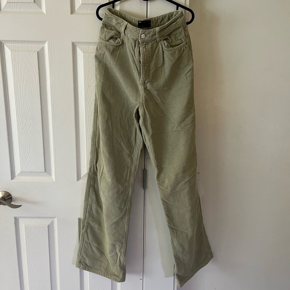 Cord wide leg pants - Picture 1 of 2